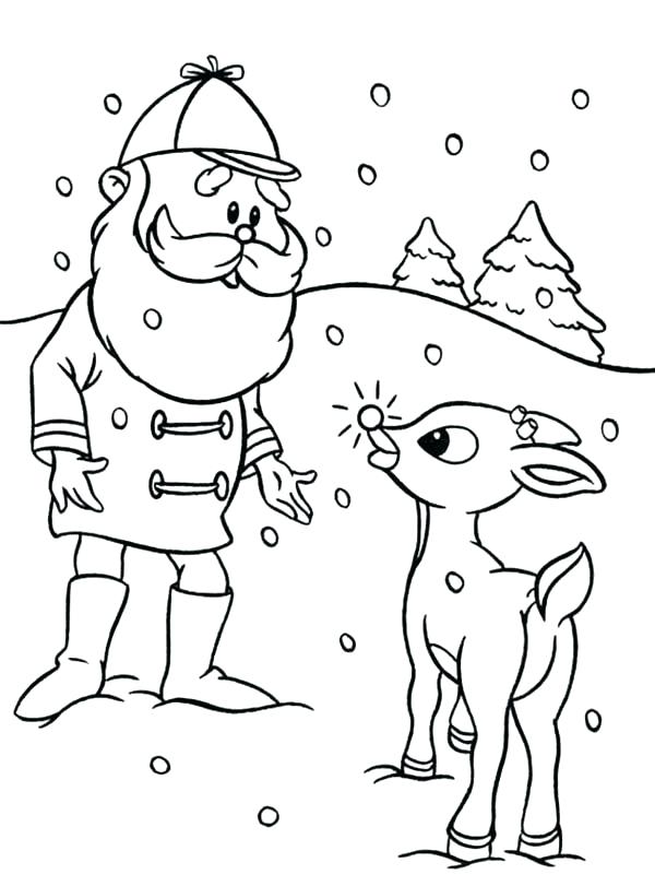 600x811 Kids N Coloring Pages Of Santa Suit Color Page Santa Color Page