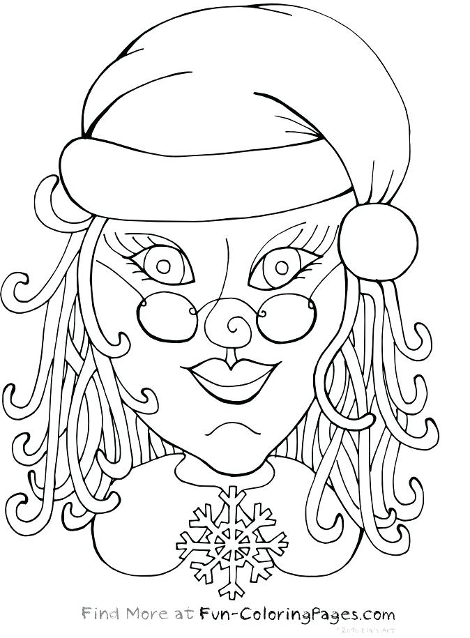 674x915 Mrs Santa Claus Coloring Pages Kids Coloring Fun Coloring Pages