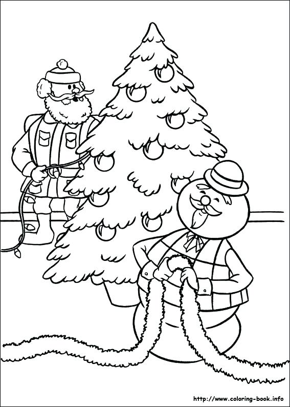 567x794 Reindeer Coloring Pages