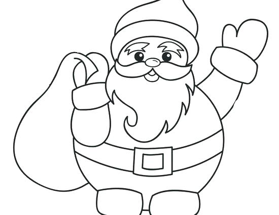 550x425 Santa Claus Coloring Pages Face Coloring Sheets Colouring Pages