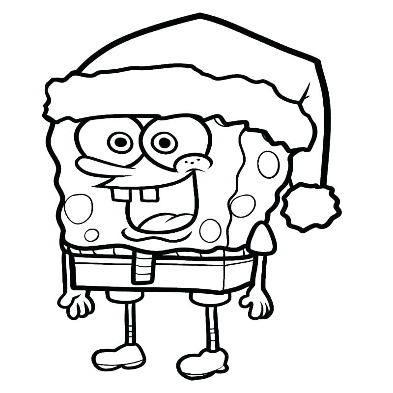 800x800 Santa Sleigh Coloring Page Wear Hat Coloring Page Coloring Page
