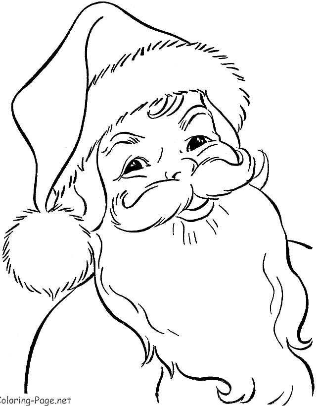 645x819 Printable Santa Claus Coloring Pages Free Santa Coloring Pages