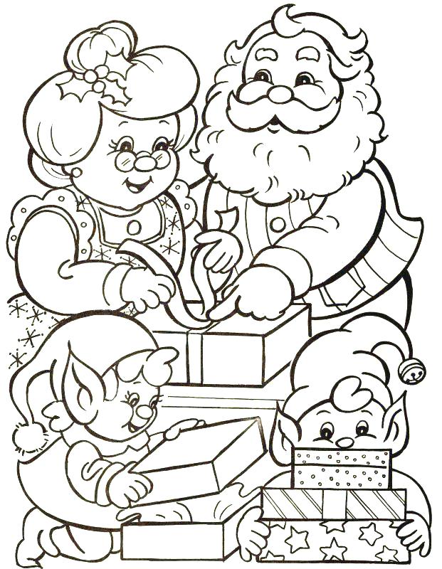 621x800 Santa Claus Color Pages Coloring Page Detailed Coloring Pages Note