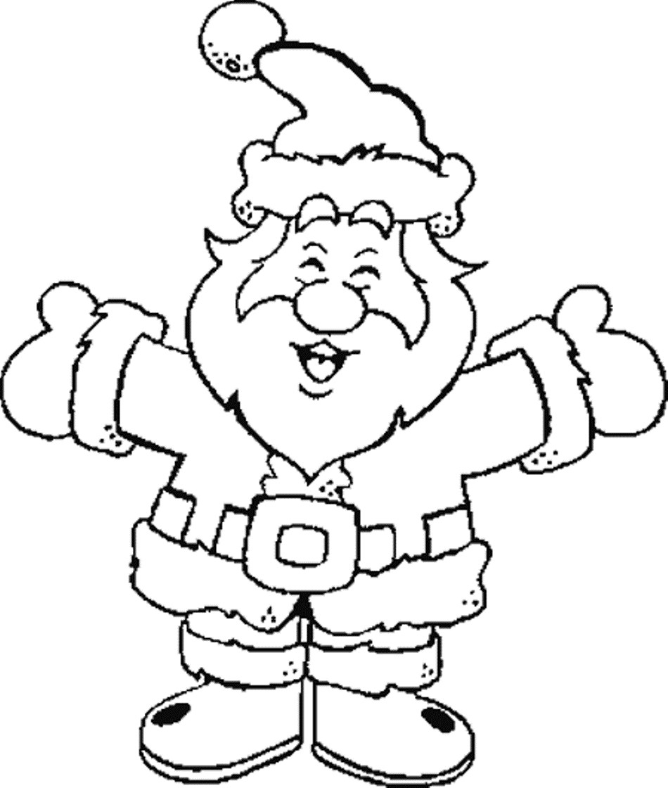 950x1120 Santa Claus Coloring Pages Free Printable Orango Amazing Sheet Acpra