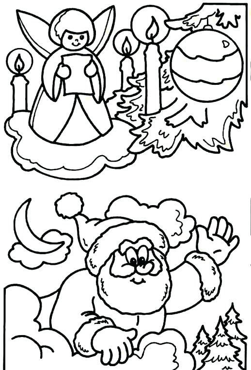 518x763 Santa Claus Coloring Pages Free Printables Coloring Pages Santa