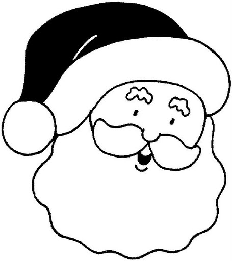 455x512 Free Printable Santa Claus Coloring Pages For Kids, Santa Clause