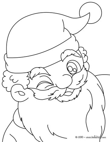 364x470 Santa Claus Coloring Pages