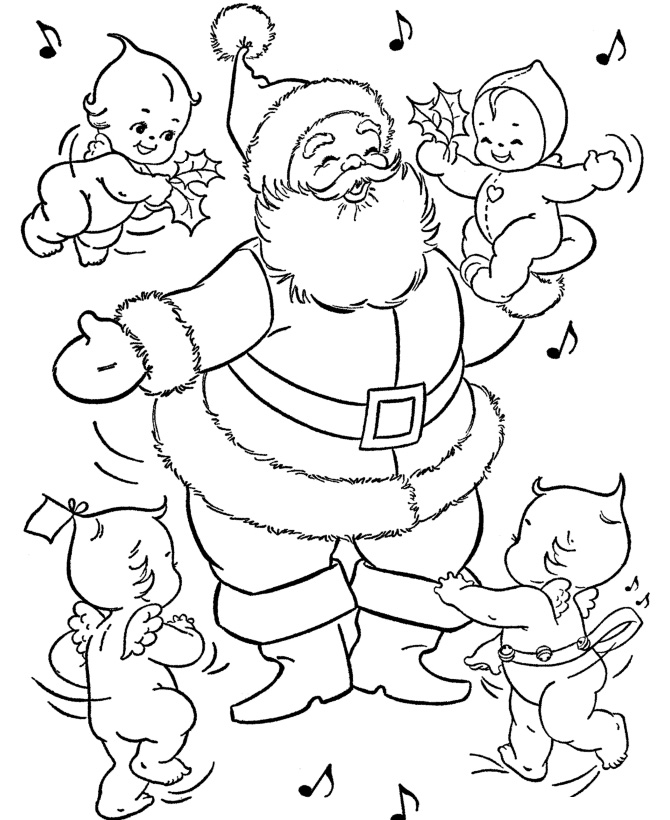670x820 Santa Claus Coloring Pages
