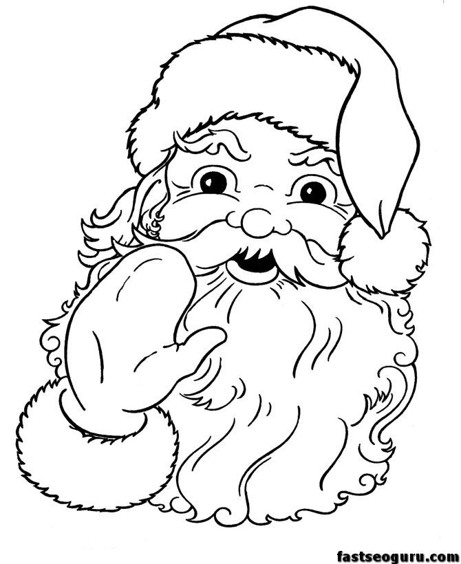 670x820 Vintage Easter Coloring Pages Christmas Printable Santa