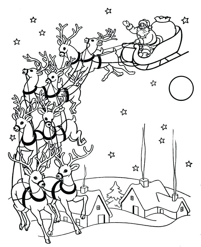 670x820 Santa Claus Is Coming To Town Colouring Pages Color Coloring