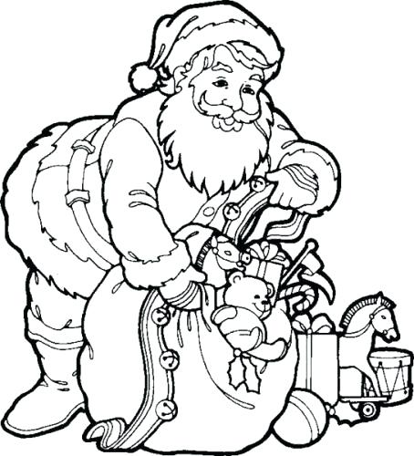 454x500 Santa Claus Pictures To Print Or Coloring Pages Download Santa
