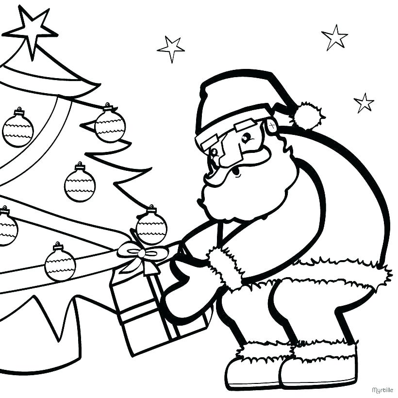 820x820 Coloring Pages Santa Claus Coloring Page Free Coloring Pages