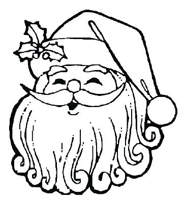 362x400 Pictures Of To Color Free Coloring Santa Claus Printables Color