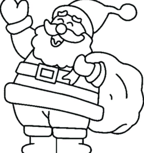 566x600 Kids N Coloring Pages Of Santa Claus Pictures Coloring Sheets