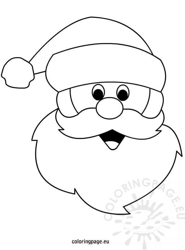 Santa Clause Coloring Pages at GetDrawings | Free download