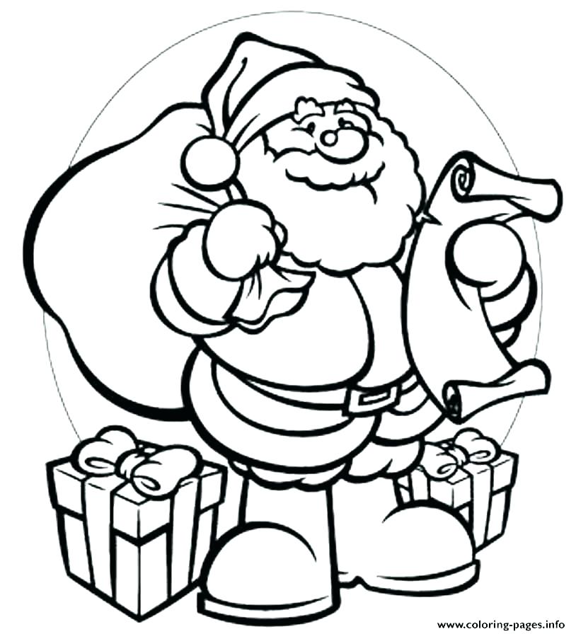 814x896 Santa Coloring Pages Star Coloring Page Xmas Coloring Pages Pdf