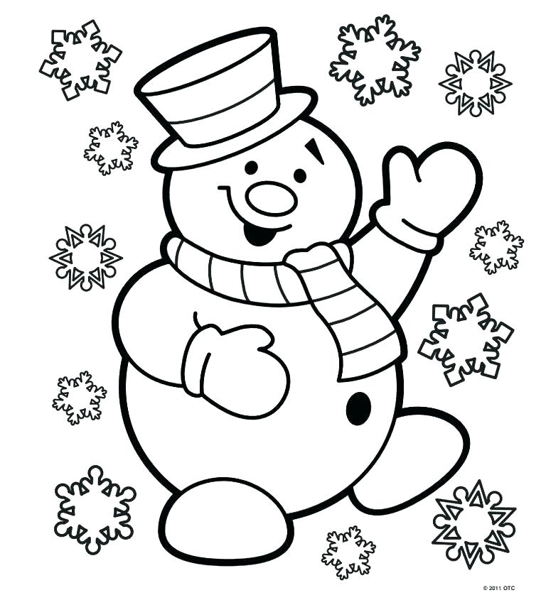 768x845 Free Santa Coloring Pages Free Tree Coloring Pages Free Christmas