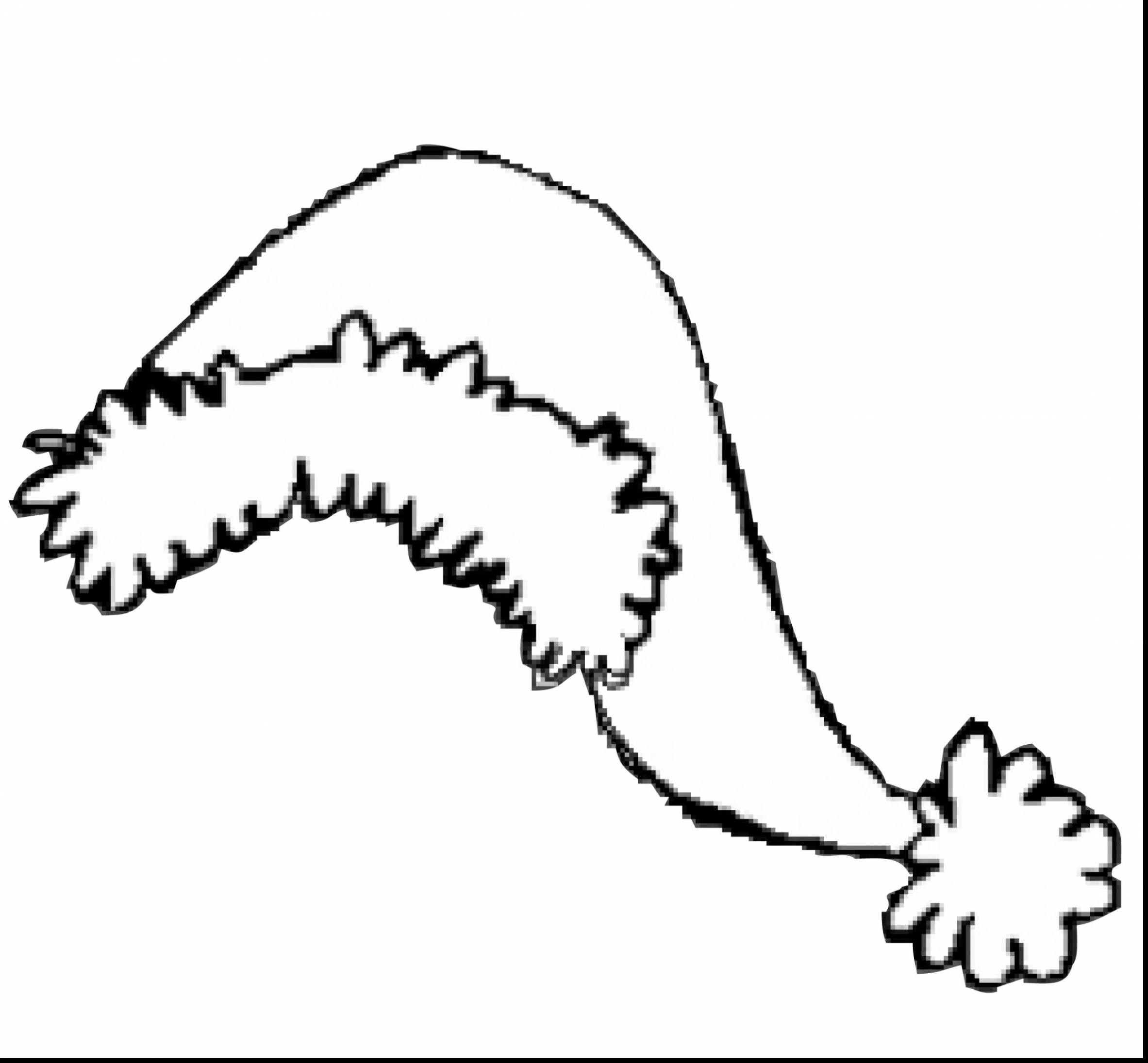 2365x2191 Santa Hat Coloring Page With Wallpaper Mayapurjacouture Com Within
