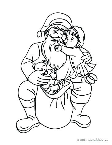 364x470 Santa Sleigh Coloring Page Sleigh Coloring Page In A Sleigh