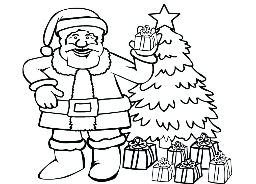 1014x727 Coloring Pages Of Santa Claus In His Sleigh Sheets Colouring