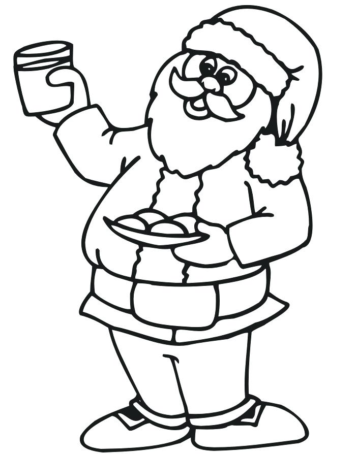 700x894 Santa Claus Coloring Pages
