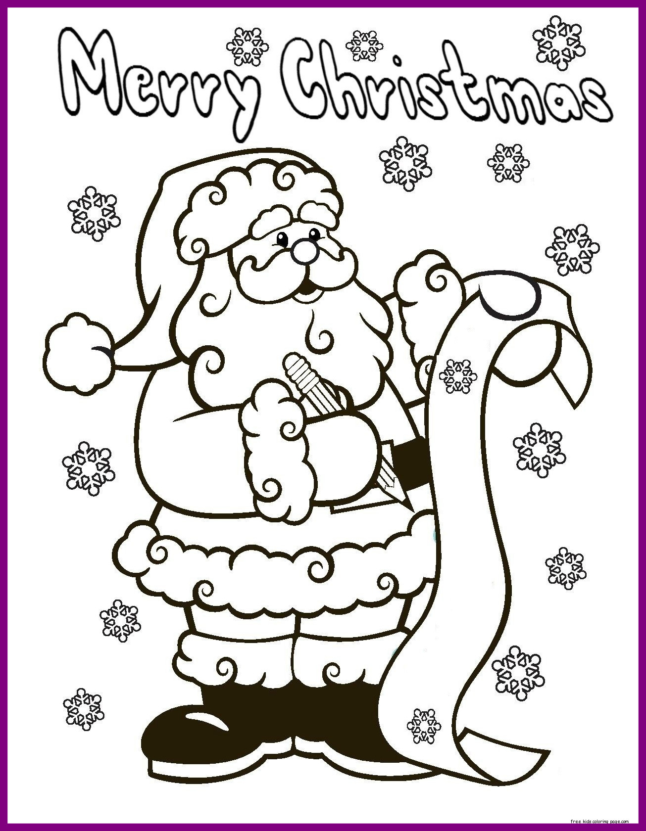 1305x1680 Fascinating Santand Sleigh Coloring For Kids Gulfmik