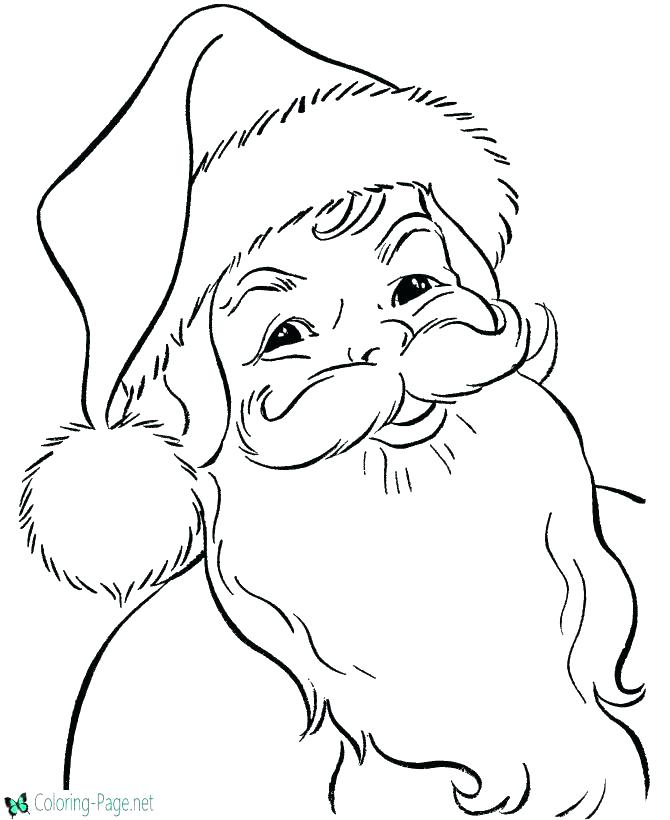 670x820 Santa Sleigh Coloring Pages Printable In Download And Print
