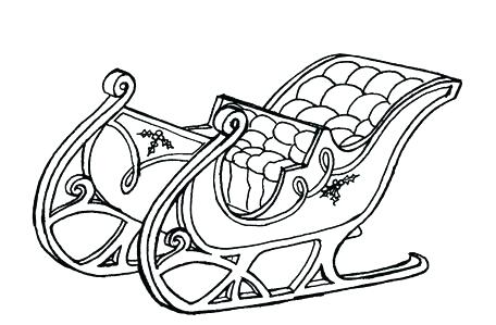 456x299 Sleigh Coloring Page Sleigh Coloring Page Sleigh Coloring Page