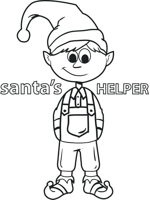 523x700 Elf On The Shelf Coloring Sheet Amazing Girl Elf Coloring Pages