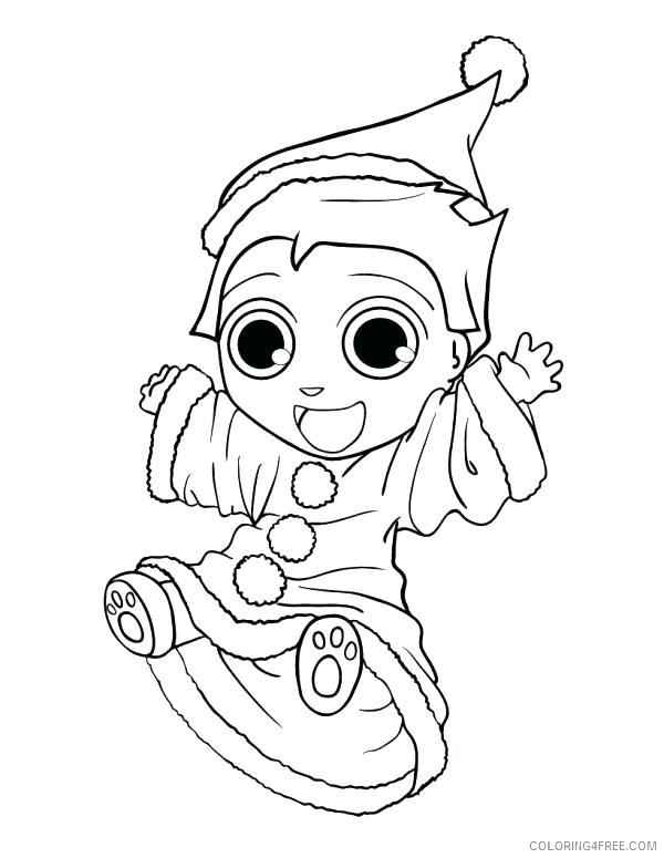 600x775 Elf Printable Coloring Pages Free Elf Coloring Pages Free