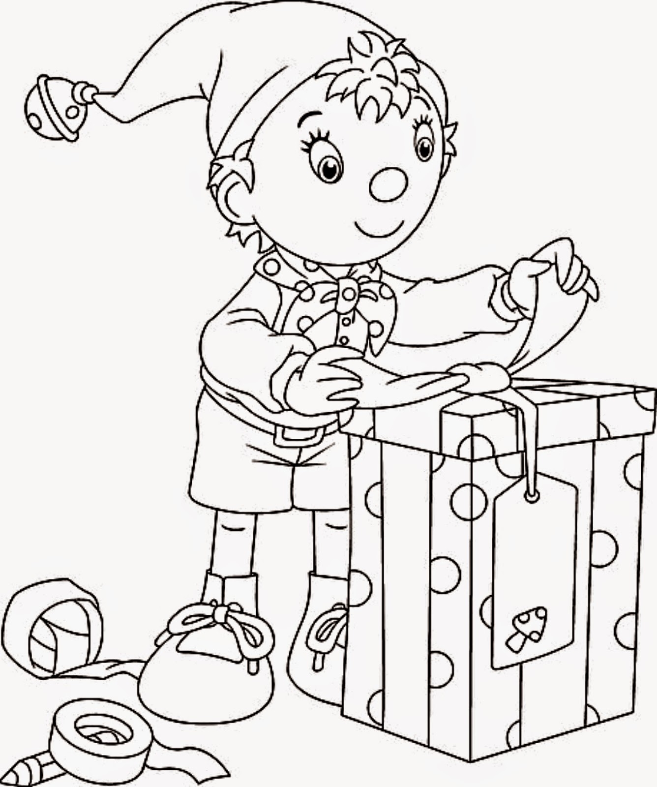 1336x1600 Free Printable Christmas Coloring Page Santa And Elf Christmas