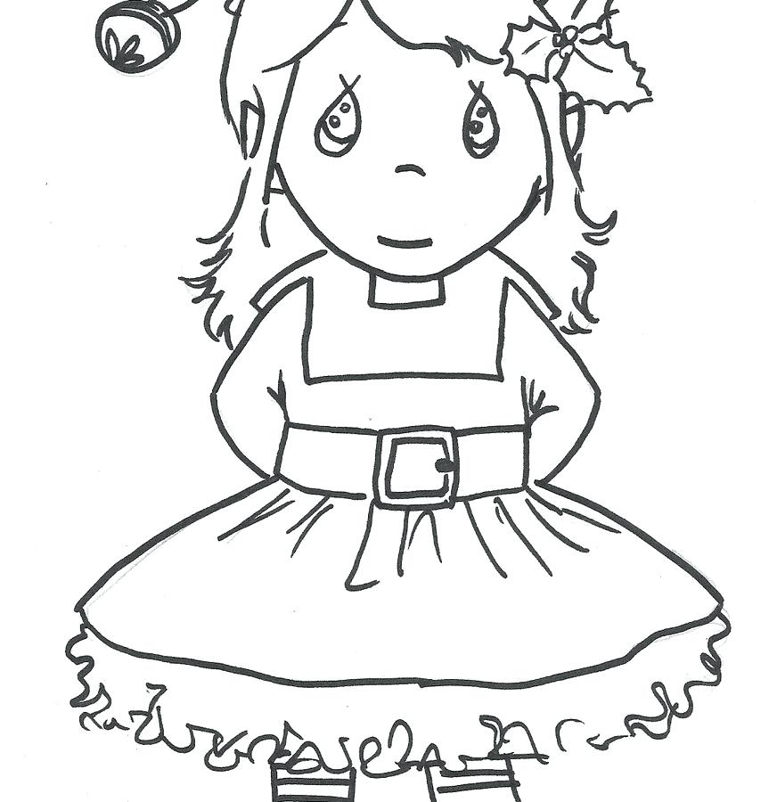 872x900 Girl Elf On The Shelf Printable Coloring Pages Kids Coloring Elf