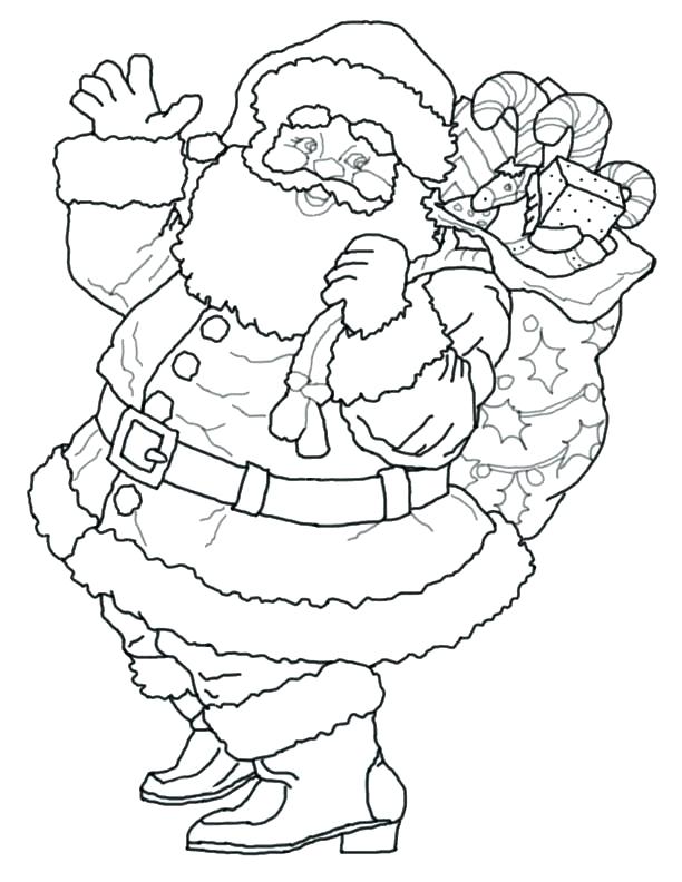612x792 Mesmerizing Coloring Pages Of Santa X Free Coloring Pages Santa