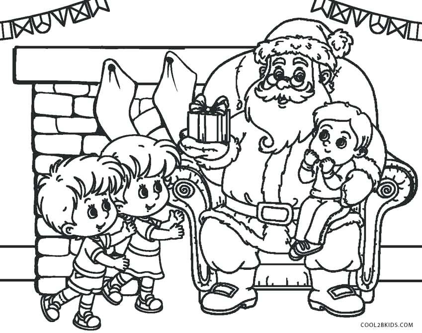 849x670 Santa Color Pages Color Pages Coloring Page Coloring Pages Santa