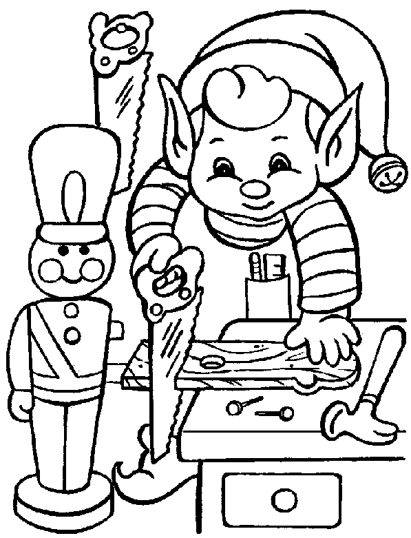597x781 Christmas Coloring Pages Elves, Free And Celebrating Christmas