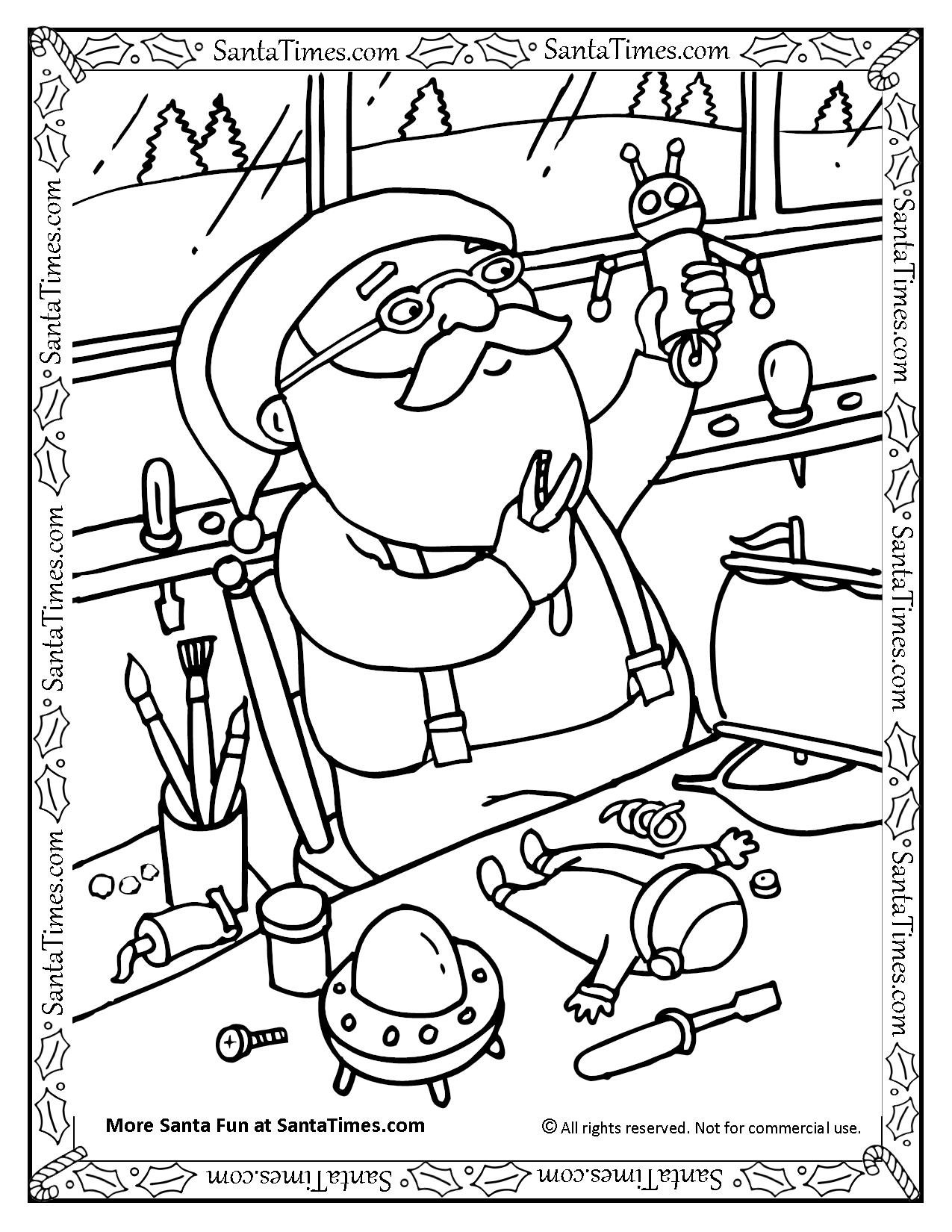 1275x1650 Santa In The Workshop