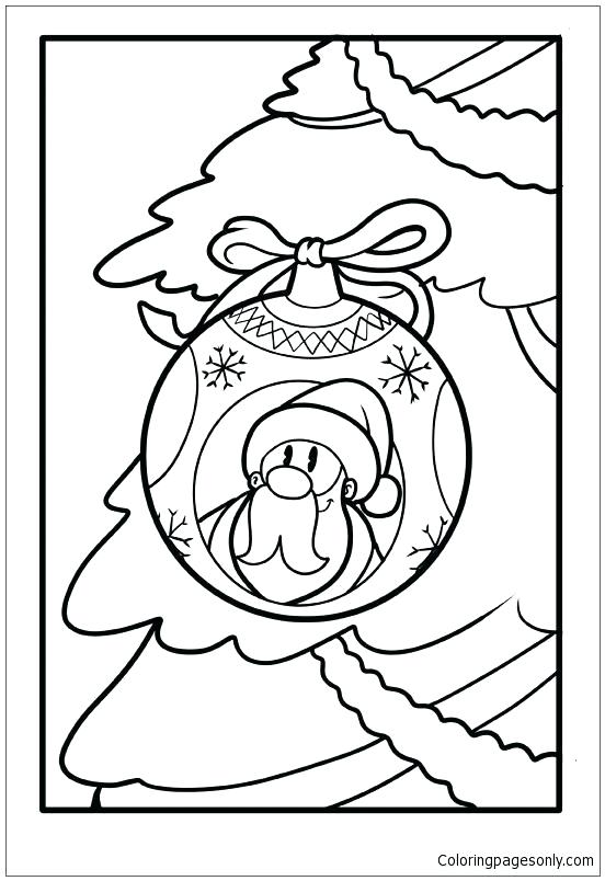 552x804 Coloring Page Santa Hat Coloring Page Coloring Pages Santa Lucia