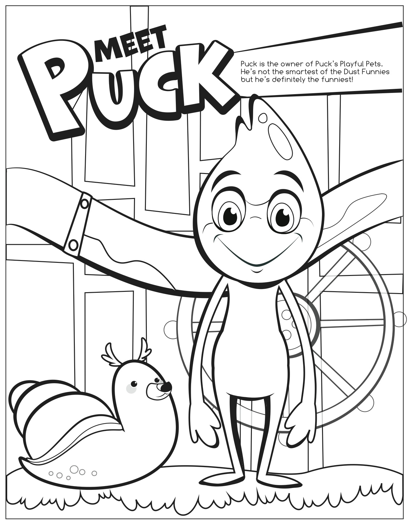 1312x1687 Miracle Sarah And Duck Coloring Pages Free Printable Moose Math