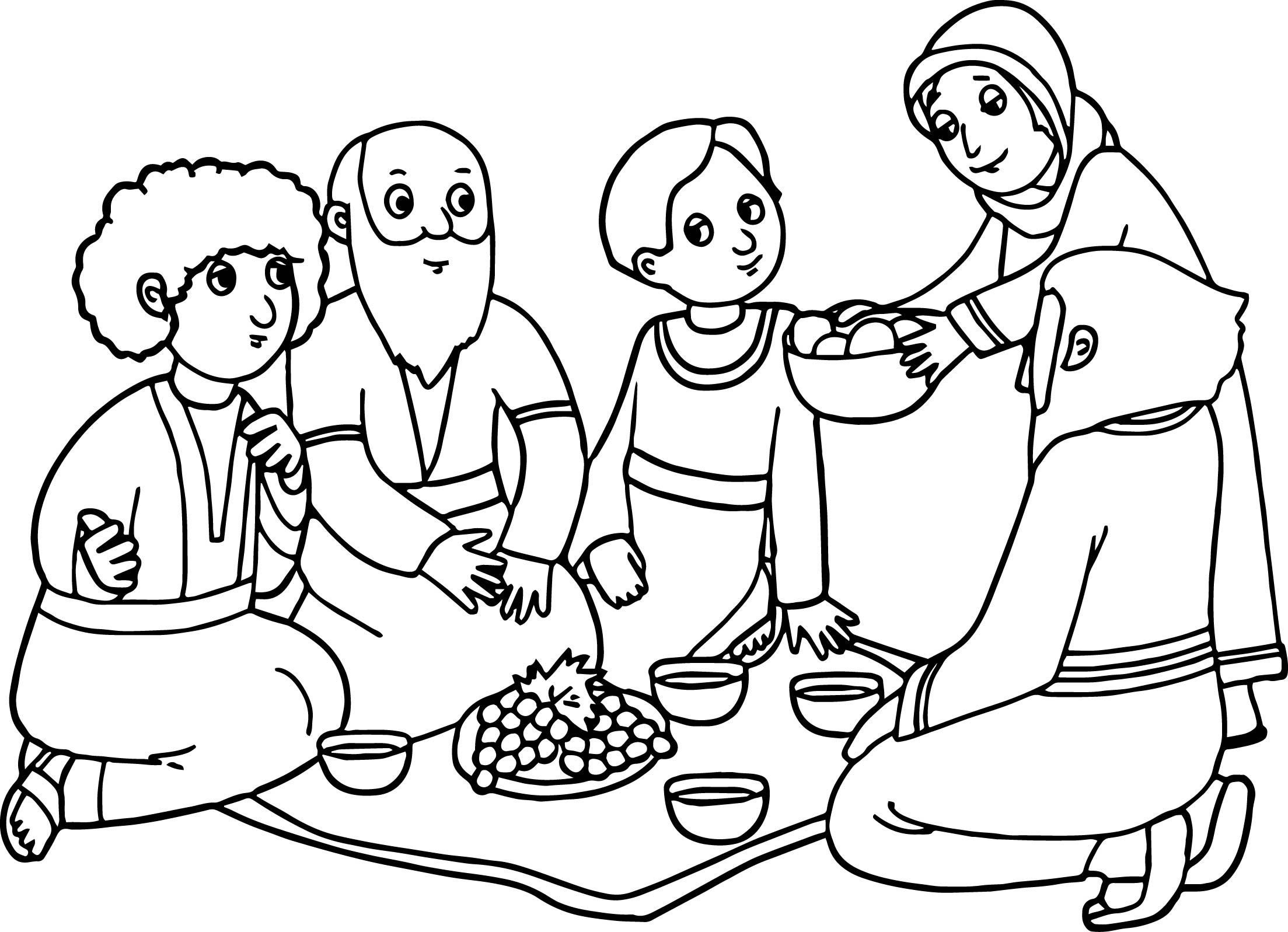 2207x1597 Abraham And Sarah Coloring Pages Printable Free Coloring
