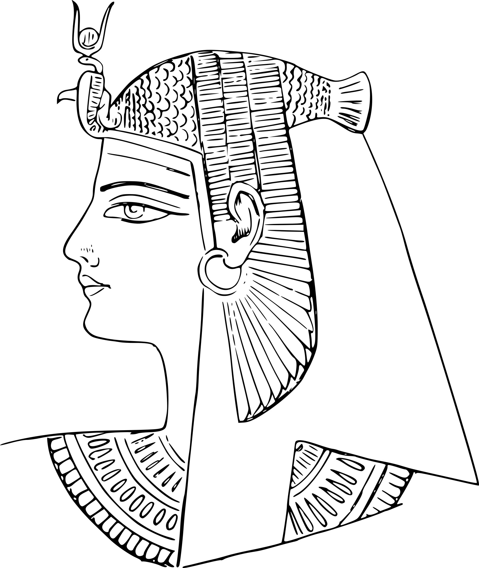 1618x1920 Printable Ancient Pharaoh Coloring Pages Wecoloringpage Ian