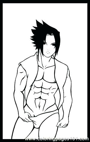 300x473 Coloring Sasuke Coloring Pages Vs And Holly Colouring Uchiha