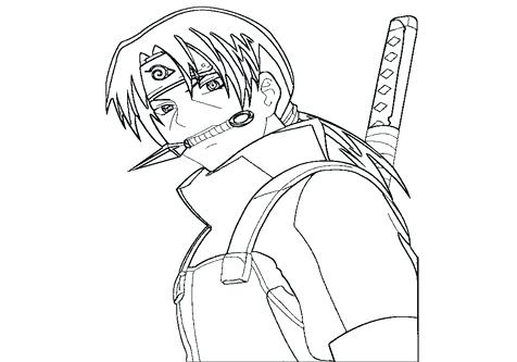 476x333 Sasuke Uchiha Coloring Pages Random Coloring Pages Coloring Trend