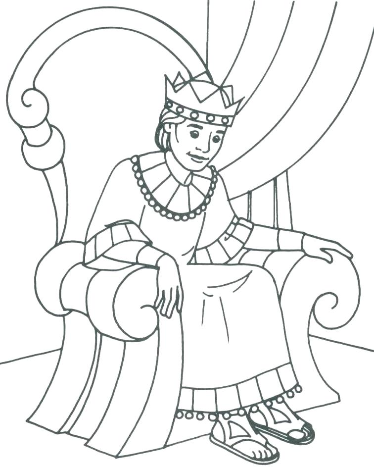 756x943 David Becomes King Coloring Page S King David Of Israel Coloring