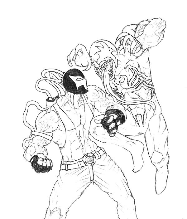 600x702 Bane Coloring Book