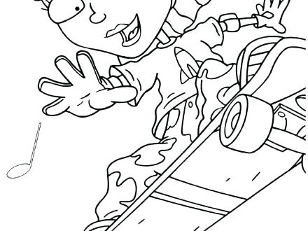 440x330 Rocket Coloring Pages