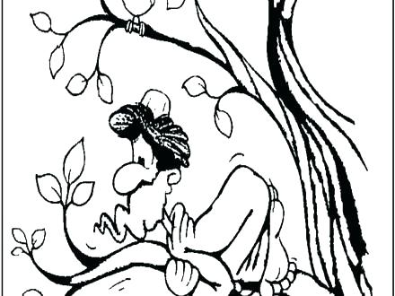 440x330 Outstanding Zacchaeus Coloring Page Saw Coloring Page Pages