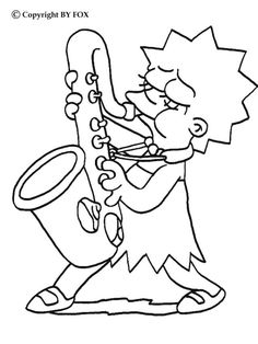 236x314 Printable The Simpsons Marge Coloring Pages