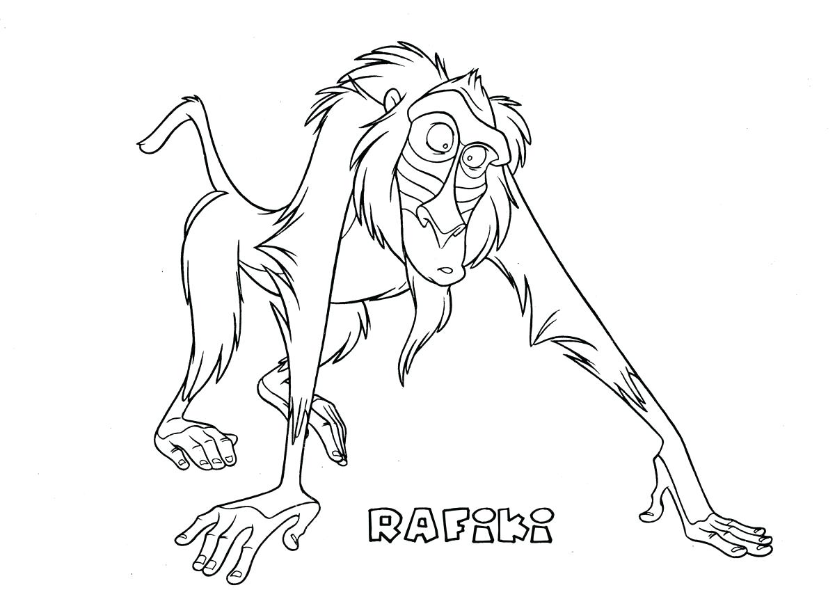 1200x848 Coloring Pages Thanksgiving Food Scar Images And S Simba Mufasa