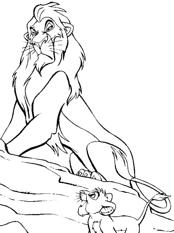 600x800 Free Printable Lion Coloring Pages Free Printable Lion King