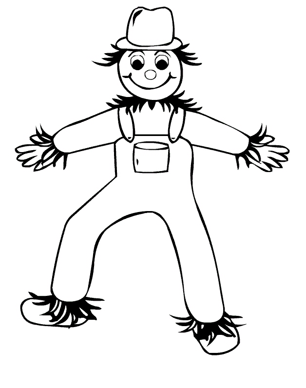 628x796 Scarecrow Coloring Page New Scarecrow Head Coloring Page Sketch